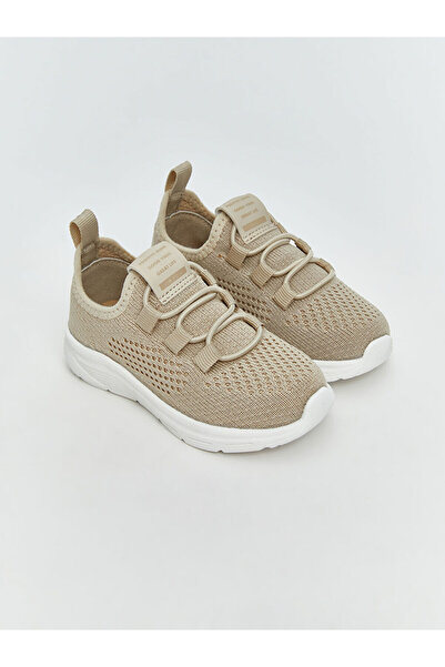 LC Waikiki Beige Mesh Detailed Baby Boy Sports Shoes