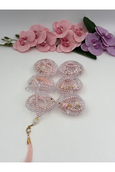 Uğurlu Hac Set de 10 mătănii din perle în cutie