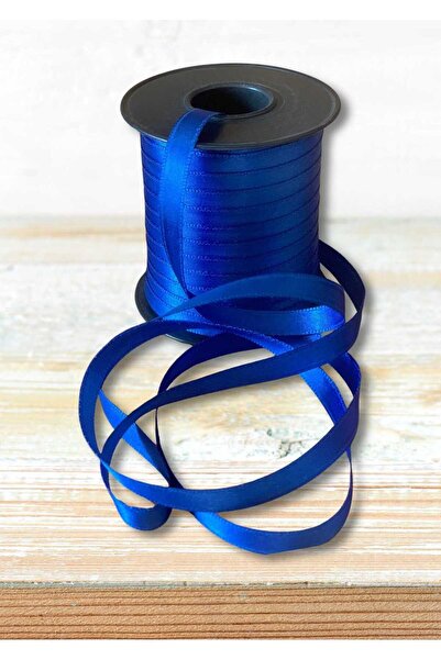EL İŞİ DİY CRAFT Satin Fabric Navy Blue Ribbon 1Cmx100M Handcrafted Gift Wrap...