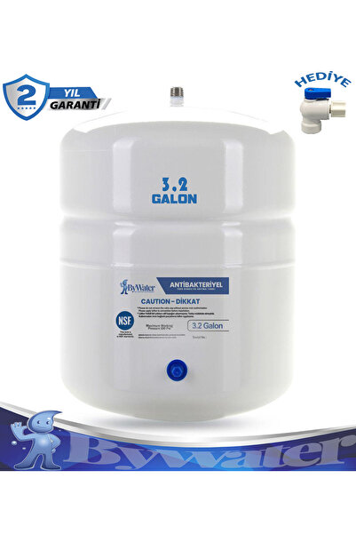 ByWater Su Arıtma Cihazları İçin Çelik Tank 3,2 Galon 12 Litre