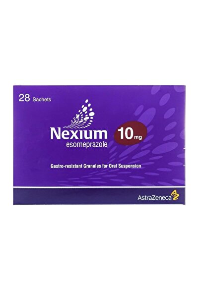 NEXIUM أكياس نيكسيوم 10 ملغ 28 كيسًا