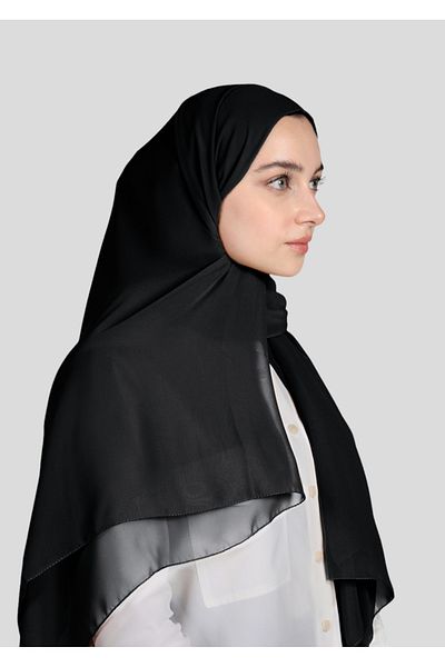 AL JAMIL CHIFFON INDONESIA 2METER SHEILLA - BLACK