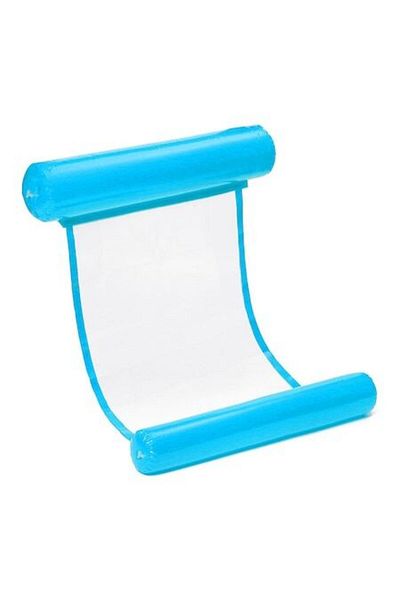 NO BRAND Inflatable Beach Chair, PVC, Blue