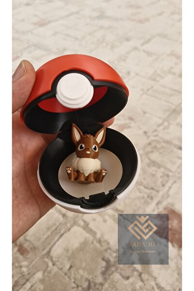 SAHAA pokemon poke topu (eevee hediyeli)