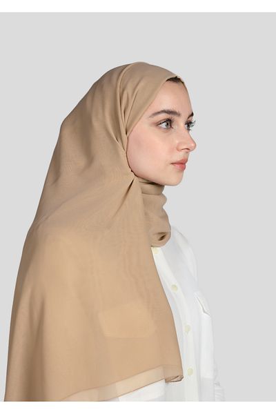 AL JAMIL CHIFFON INDONESIA 2METER SHEILLA - SAND