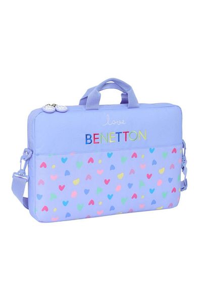 Benetton Geantă pentru laptop Benetton Lila Lilac 40 x 27 x 4 cm