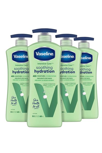 Vaseline Intensive Care Body Lotion 4 Count