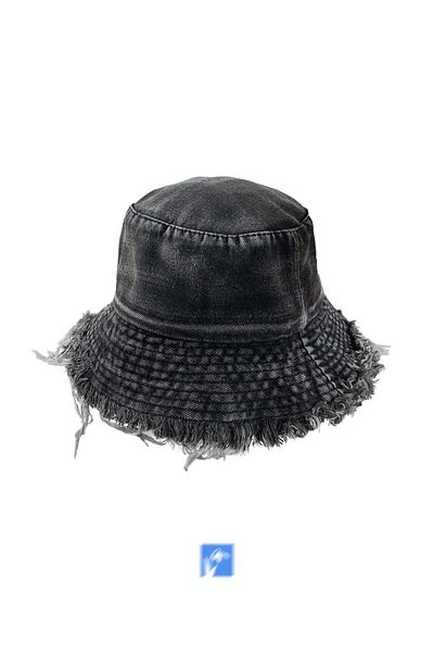 Kardelen Butik Denizli Ripped Fisherman Jean Jeans Hat