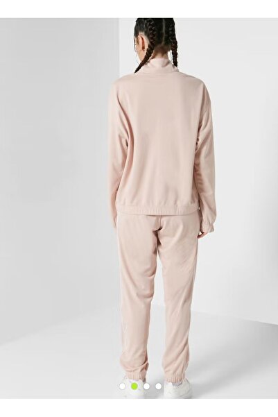 Nike Womens Fitted Track Suit Pembe Kadın Eşofman Takımı