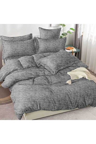 OEM Σατέν Βαμβακερό Λευκό, Θείο, 2 Άτομα, Διπλό Κρεβάτι, 4 Τεμάχια