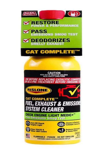 RISLONE Cat Complete Fuel, Exhaust & Emissions System Cleaner (Oxygen Sensor & Catalytic Converter C