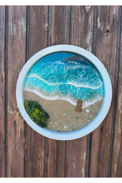 yapımall 3 boyutlu epoksi reçine dekoratif tablo