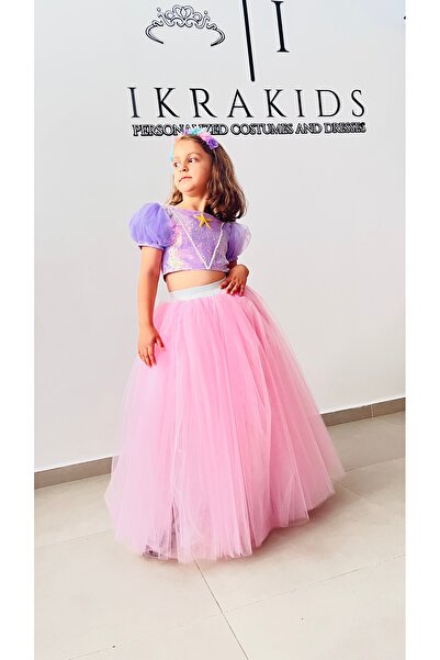 İkrabutikbursa Kız Çocuk Deniz Kızı Kostümü