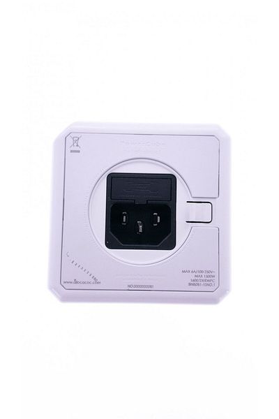 Allocacoc Allocacoc 4+4 Cube Socket | 4 Sockets + 4 Adapter Plugs, Rewirable, 6A/1500W Max - DERWPC BN6061-10NO.1