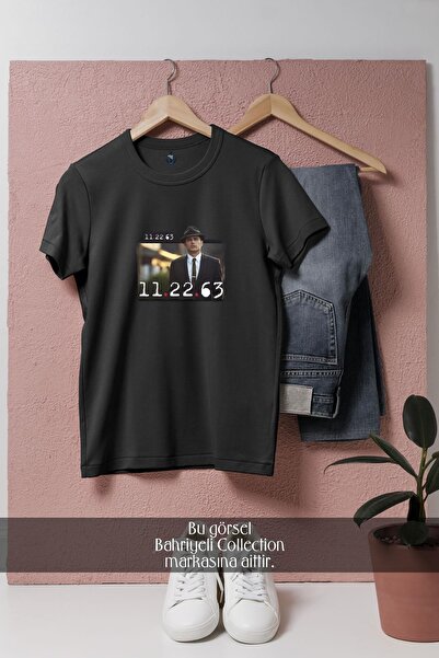 Bahriyeli Collection Oversize 11 22 63 Unisex T-Shirt with Foreign Series Design