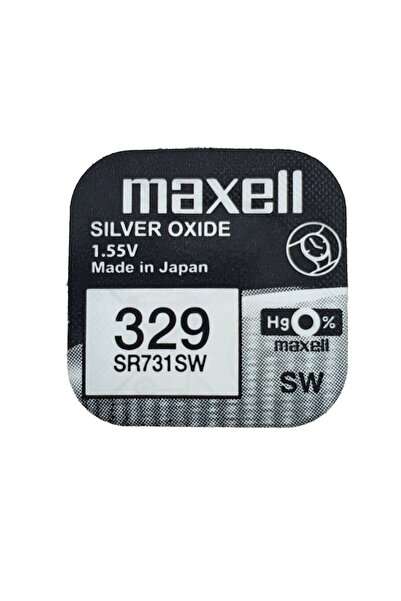 Maxell Baterie tip pastilă pentru ceas, Maxell SR731SW 329, 1.55V, 36 mAh, ox...
