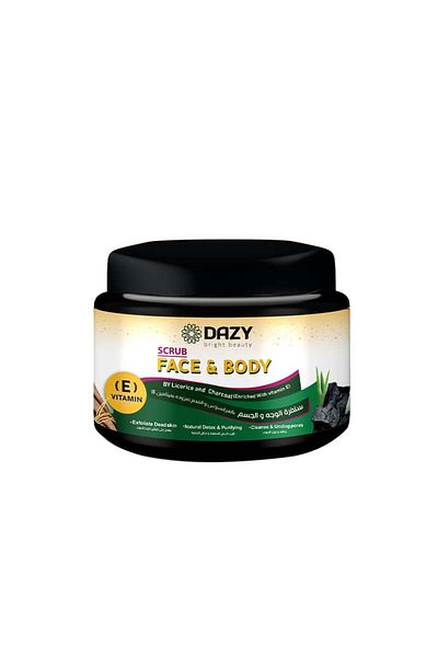 Dazy Dazy Licorice Face Scrub 500g