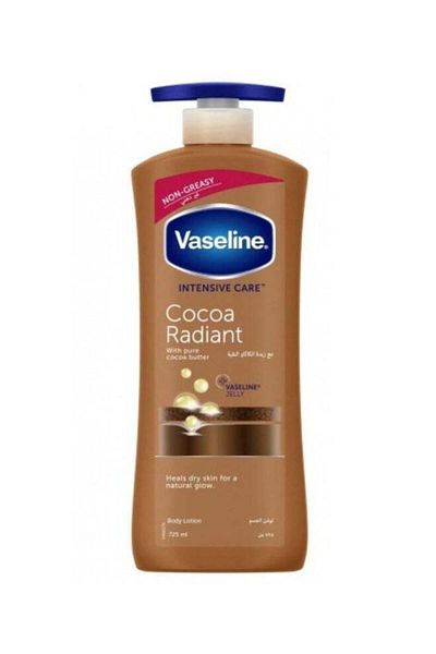 Vaseline Vaseline Intensive Care Body Lotion For Dry To Very Dry Skin Cocoa Radiant 725ml