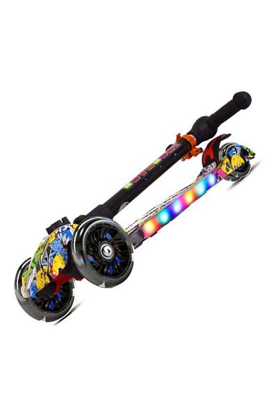 COOYA 3-Wheel Kick Scooter 60x28x65cm