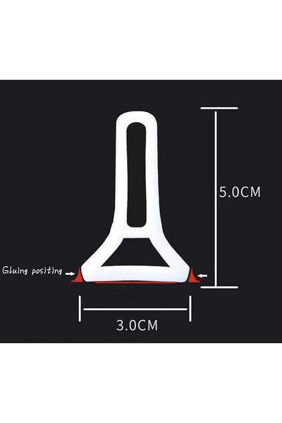 COOYA 2M Self Adhesive Shower Threshold Water Barrier with Acrylic Wet and Dry Separation
