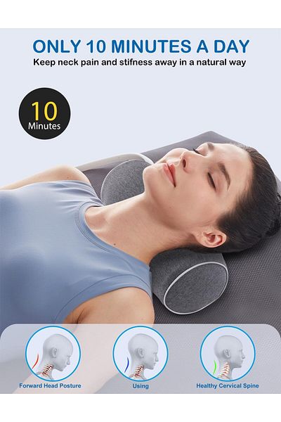 COOYA Neck Stretcher, Neck and Shoulder Relaxer,Cervical Pillow for Neck Pain Relief, Traction Relaxer