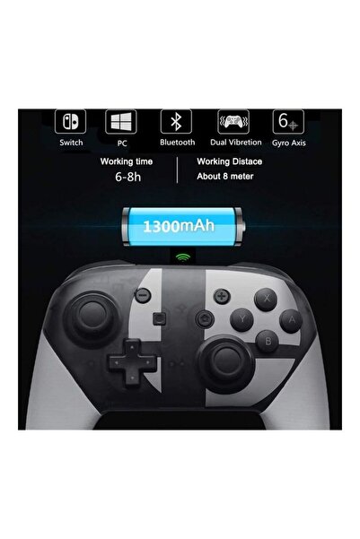 fulina Nintendo Super Smash Bros. Ultimate Edition Pro Controller , with NFC and Wake Function
