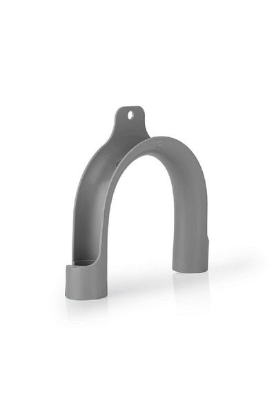 HONEYBEE Durable U-Shaped Washing Machine Drain Hose Holder Grey