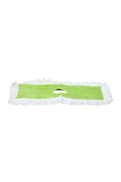 HONEYBEE Rectangular Replacement Flat Mop Head Green and White