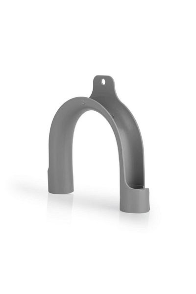 HONEYBEE Durable U-Shaped Washing Machine Drain Hose Holder Grey