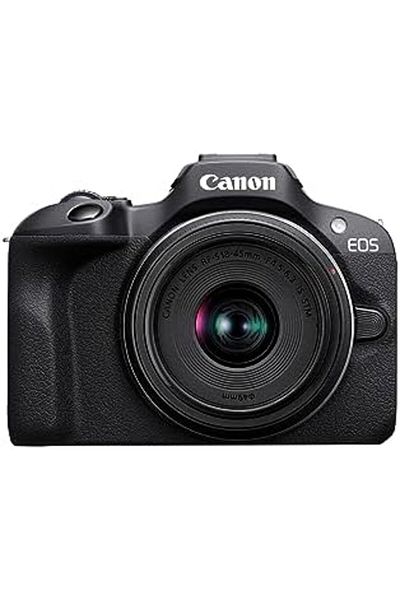 Canon Canon EOS R100 Mirrorless Camera with RFS 18-45mm and RFS 55-210mm