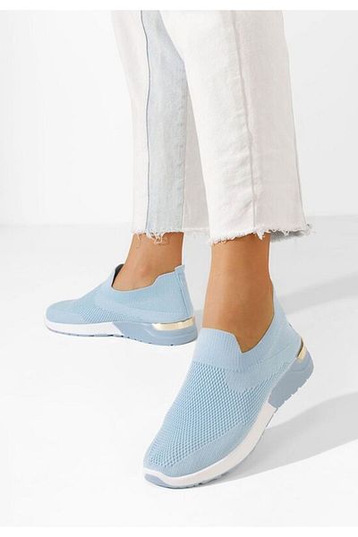 B T Shoes Tenisi slip-on Aderine bleu