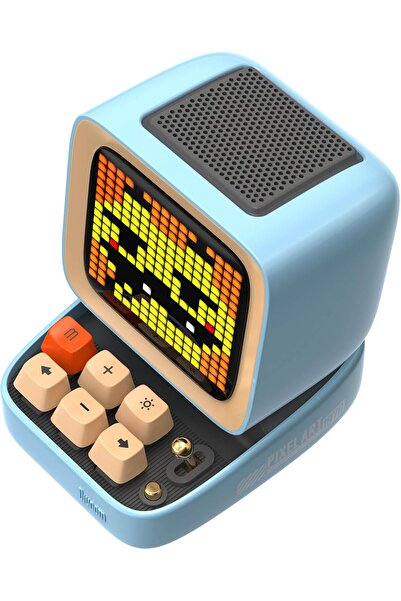 DIVOOM مكبر صوت بلوتوث ديتو-مايك مع ميكروفون كاريوكي - أزرق