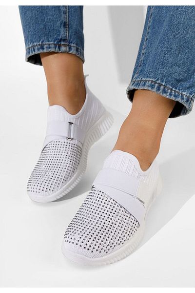 B T Shoes Pantofi sport dama albi Limana