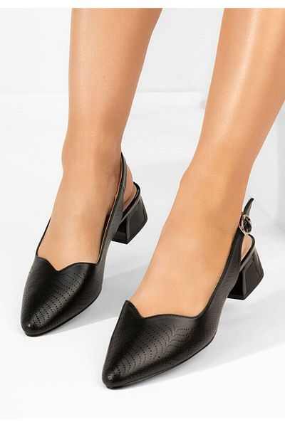B T Shoes Pantofi slingback Rahela negri