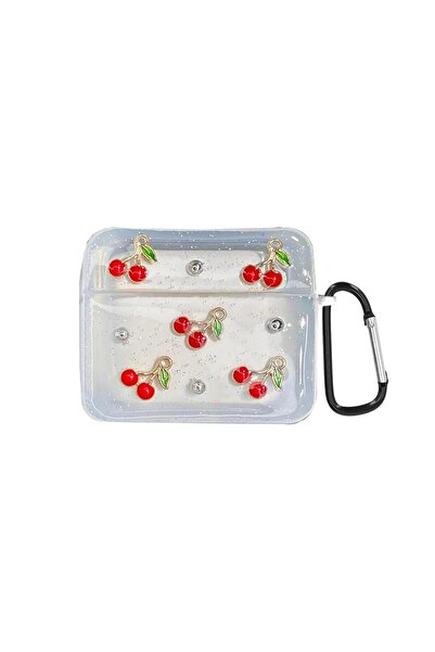 Microsonic Airpods 4.Nesil / ANC Kılıf Figure Series PrettyCharm Cherry