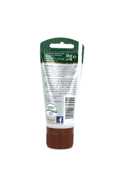 Collonil High-Tech Nano Protection Smooth Glossy Finish Shoe Cream Brown 50m