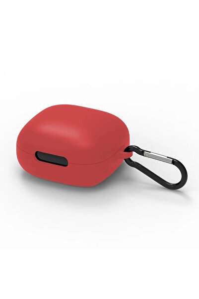 Microsonic Soundcore P40i Kılıf Askılı Mat Silikon Kırmızı