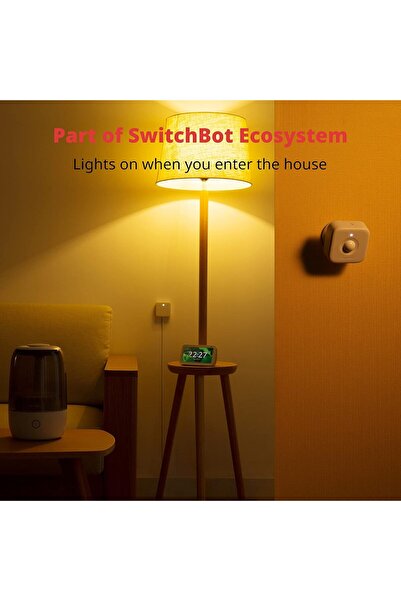 Generic Motion Sensor | Light Sensor, Customizable Sensitivity, Long Battery Life