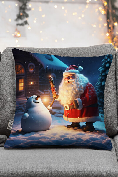 PilloveDream غطاء وسادة مطبوع رقميًا بنمط ديزني ثلاثي الأبعاد واقعي مع تصميم ...