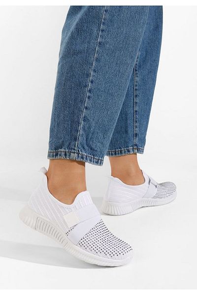 B T Shoes Pantofi sport dama albi Limana
