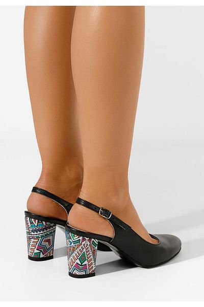 B T Shoes Pantofi piele Ludiva negri