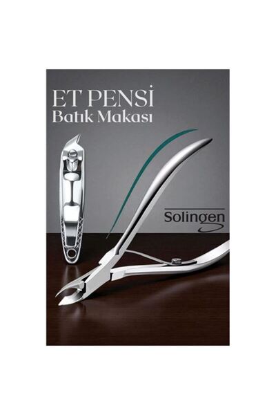 ModaCar Tırnak Et Pensi - Et Makası - Batık Tırnak Makas Seti Solingen Profes...