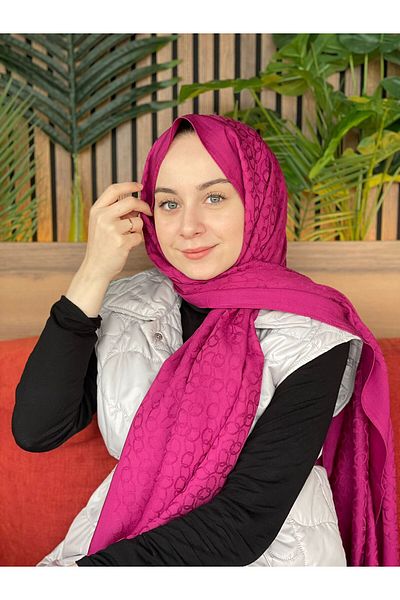 Emproyal Fuchsia Emproyal Native Series Lyocell Shawl