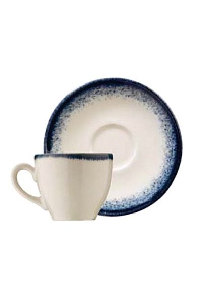 Kütahya Starry Dreams Porcelain Coffee Cup White and Blue 100ml