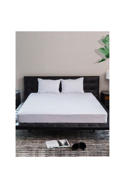 Cannon 2-Piece Waterproof Pillow Cover Protector Set White 50 x 75cm