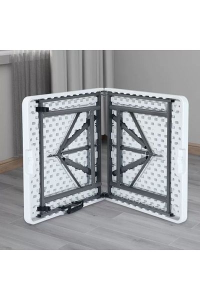Living Multi-Purpose Foldable Table with Handle – Rectangular Design