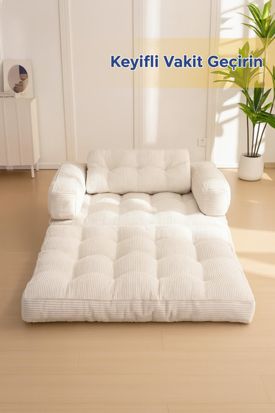 GOOD NİGHT Legom Kapri Yatak Kanepe Yeni Nesil Koltuk Pati dostu Kadife Kumaşlı