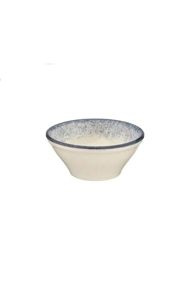 Kütahya Starry Dreams Porcelain Round Bowl Off White and Blue 8cm