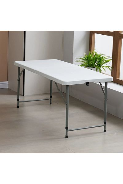 Living Multi-Purpose Foldable Table with Handle – Rectangular Design