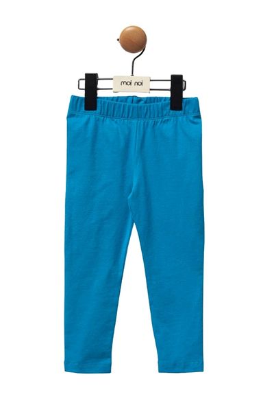 Moi Noi Cotton Kids Leggings Petrol Comfortable